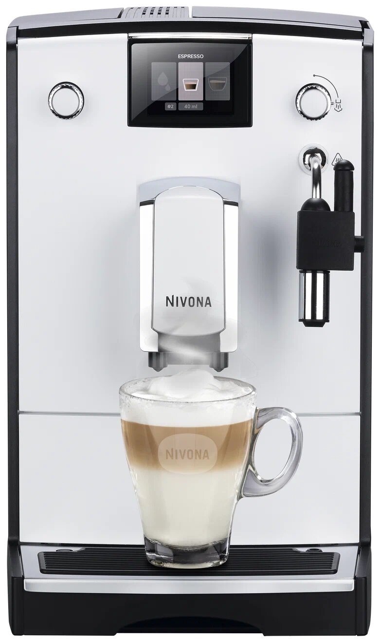 Кофемашина Nivona CafeRomatica NICR 560, белый/черный