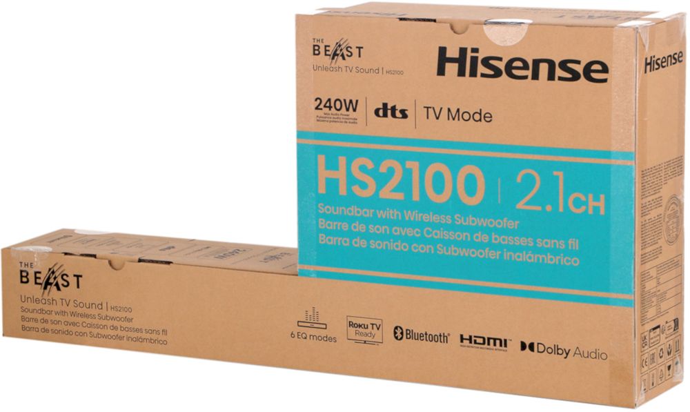 Саундбар Hisense HS2100