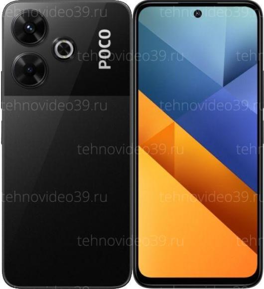 Смартфон POCO M6 6/128Gb, черный купить по низкой цене в интернет-магазине ТехноВидео