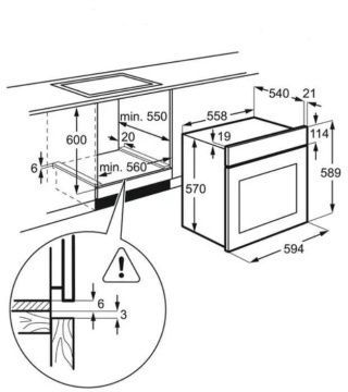 Духовой шкаф Electrolux OCF 5E50Z