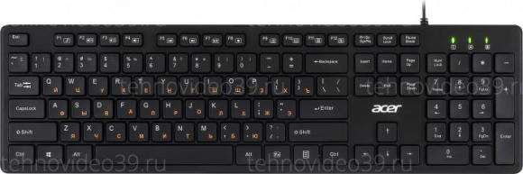 Клавиатура Acer OKW122 черный USB (ZL.KBDEE.00C) купить по низкой цене в интернет-магазине ТехноВидео