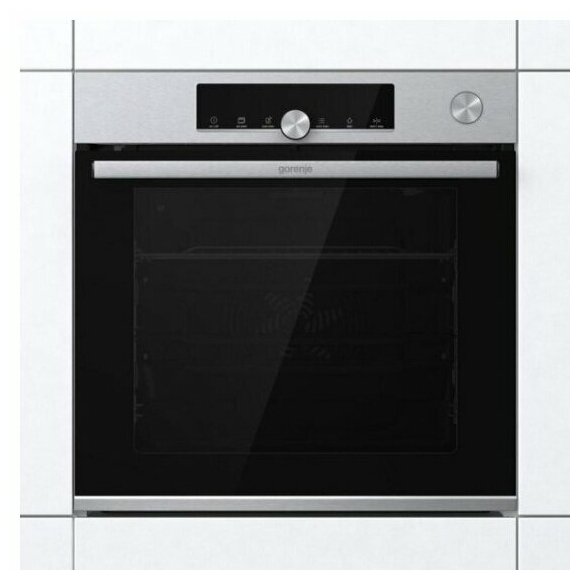 Духовой шкаф Gorenje BSA 6747A04X черный/серебристый