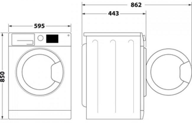 Стиральная машина Indesit MTWSA 61053 W EE