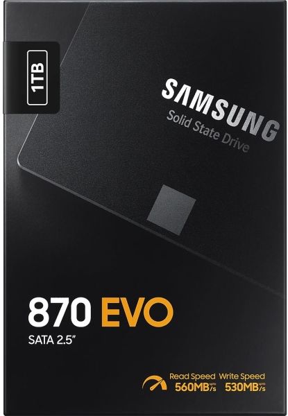 Диск SSD2.5"1000Gb Samsung 870 EVO MZ-77E1T0BW