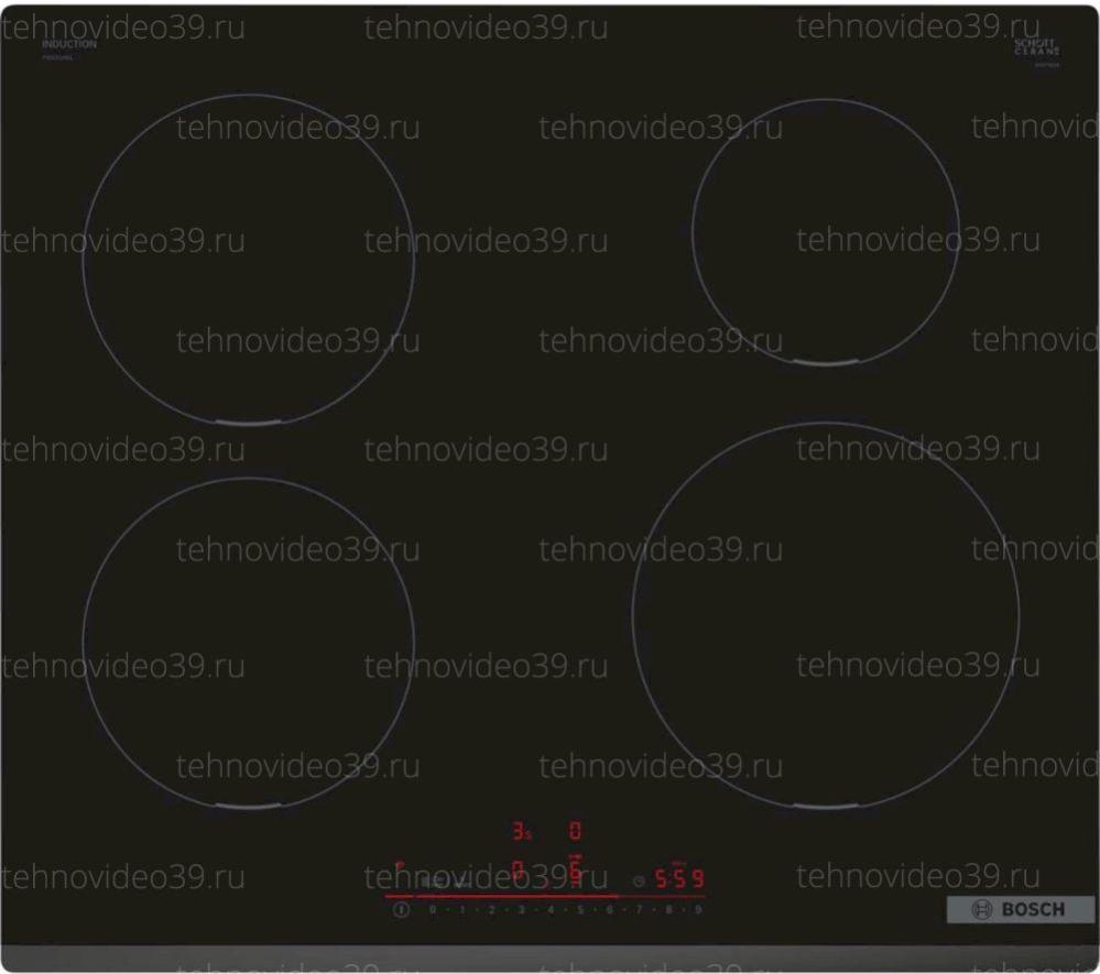 Индукционная варочная поверхность Bosch PIE631HB1E купить по низкой цене в интернет-магазине ТехноВидео Индукционная варочная поверхность Bosch PIE631HB1E купить по низкой цене в интернет-магазине ТехноВидео
