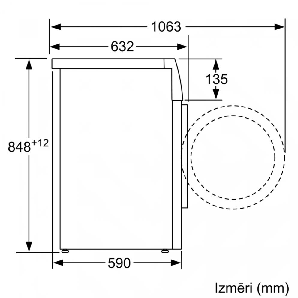 Стиральная машина Bosch WGE03200SN