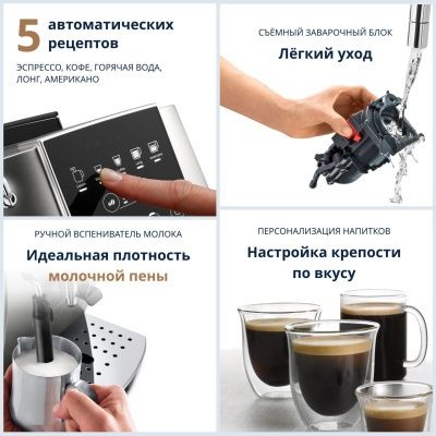 Кофемашина De'longhi ECAM 220.30.SB