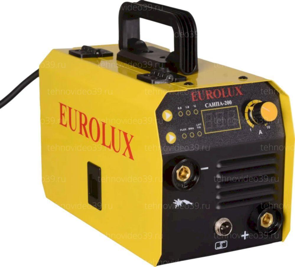 Сварочный полуавтомат Eurolux САИПА-200 3в1 (65/143) купить по низкой цене в интернет-магазине ТехноВидео Сварочный полуавтомат Eurolux САИПА-200 3в1 (65/143) купить по низкой цене в интернет-магазине ТехноВидео