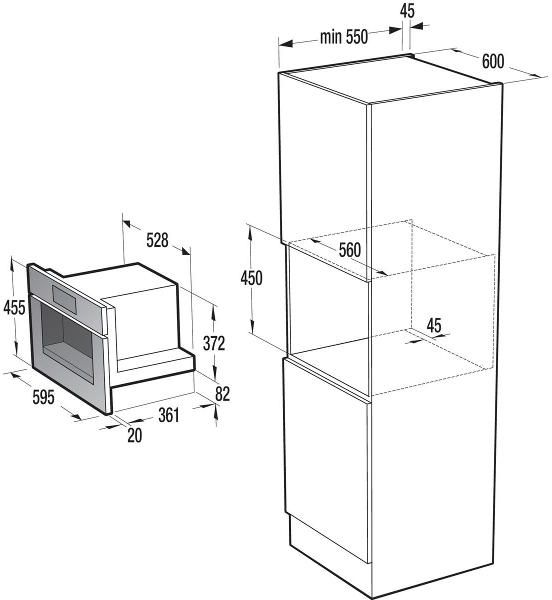 Встраиваемая кофемашина Gorenje CMA9200BG