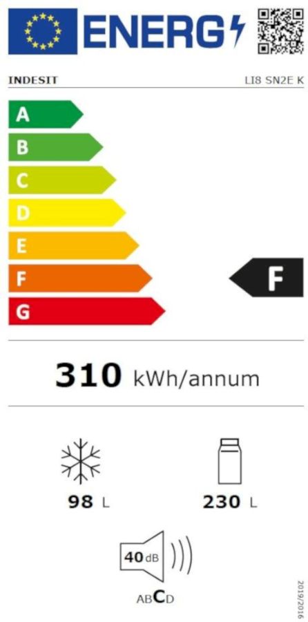 Холодильник Indesit LI8 SN2E K