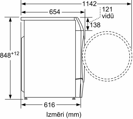 Стиральная машина с сушкой Bosch WDU8H542SN