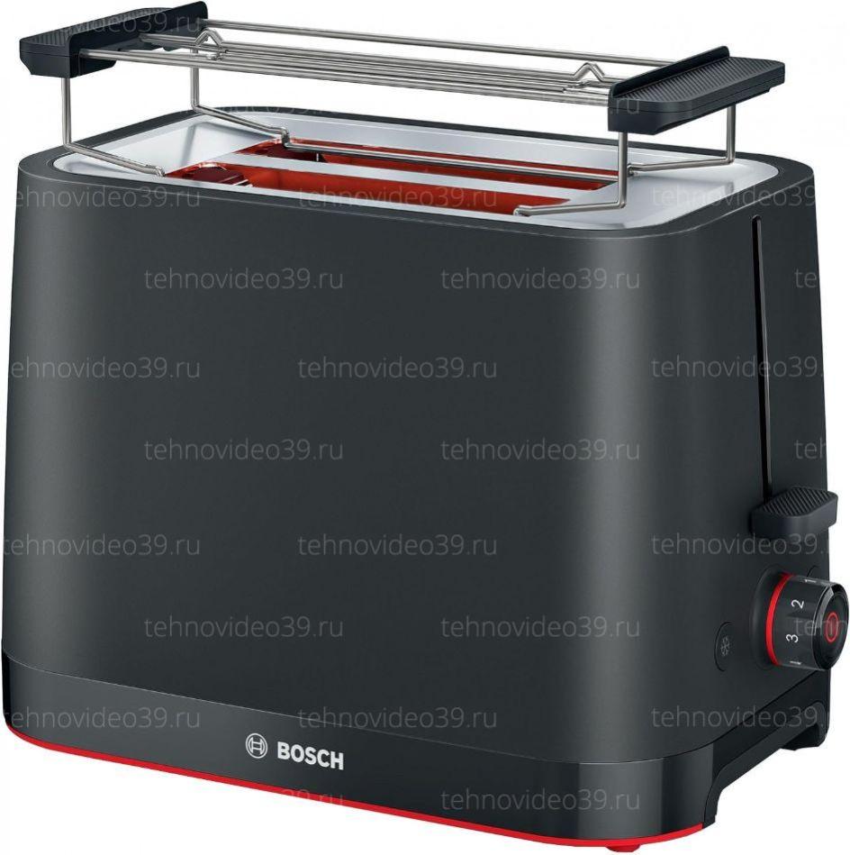 Тостер Bosch TAT 3M123 черный купить по низкой цене в интернет-магазине ТехноВидео Тостер Bosch TAT 3M123 черный купить по низкой цене в интернет-магазине ТехноВидео
