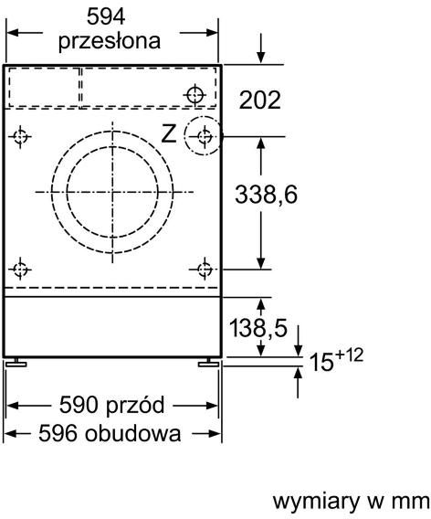 Встраиваемая стиральная машина Bosch WIW28542EU