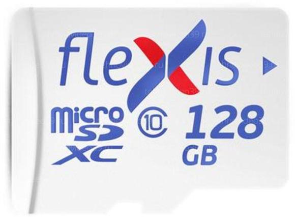 Карта памяти microSDXC 128GB Flexis Class 10 без адаптера (FMSD128GU1) купить по низкой цене в интернет-магазине ТехноВидео