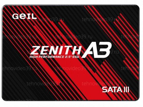 Диск SSD2.5" 1000Gb (1TB) GeIL Zenith A3, SATA3. Speed: Read-500Mb/s, Write-450Mb/s, (A3FD16I1TBG) купить по низкой цене в интернет-магазине ТехноВидео