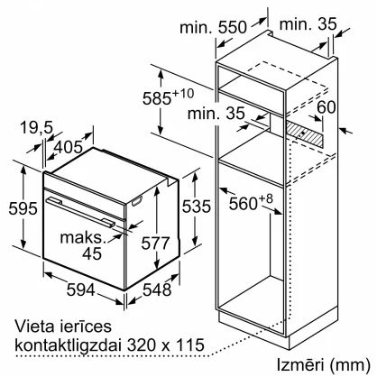 Духовой шкаф Bosch HBG7221B1