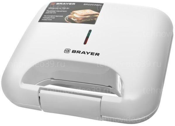 Сэндвичница Brayer BR2203WH белый купить по низкой цене в интернет-магазине ТехноВидео Сэндвичница Brayer BR2203WH белый купить по низкой цене в интернет-магазине ТехноВидео
