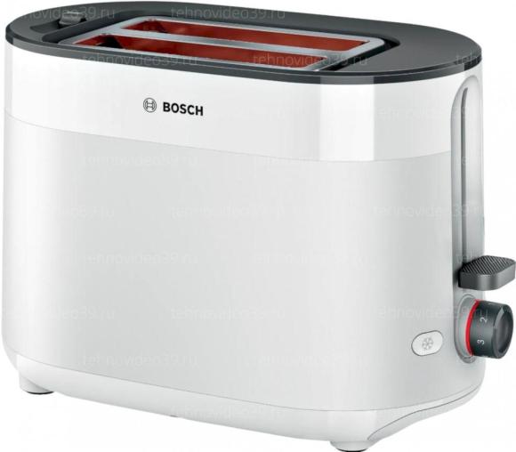 Тостер Bosch TAT 2M121 белый купить по низкой цене в интернет-магазине ТехноВидео