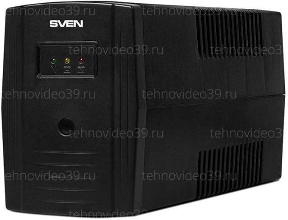 ИБП Sven Pro 600 600VA/360Вт 2 euro sockets (SV-013837) купить по низкой цене в интернет-магазине ТехноВидео