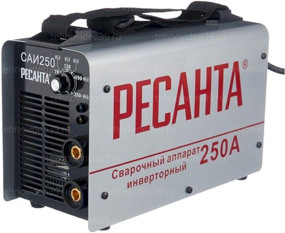 Сварочный аппарат инверторный Ресанта САИ 250 (65/6) купить по низкой цене в интернет-магазине ТехноВидео