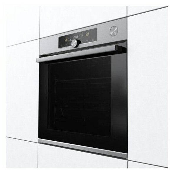 Духовой шкаф Gorenje BSA 6747A04X черный/серебристый