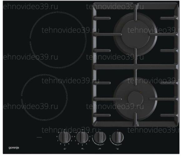 Комбинированная варочная поверхность Gorenje GCE 691 BSC, черный купить по низкой цене в интернет-магазине ТехноВидео